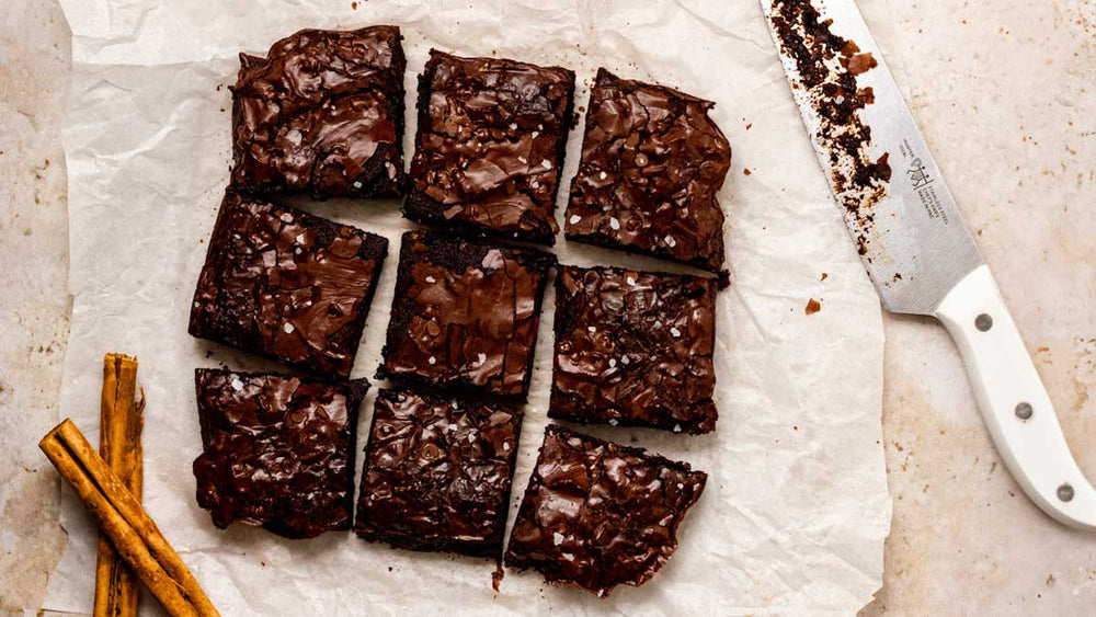 Mexican Chocolate Brownies (Gluten-Free and Low FODMAP)