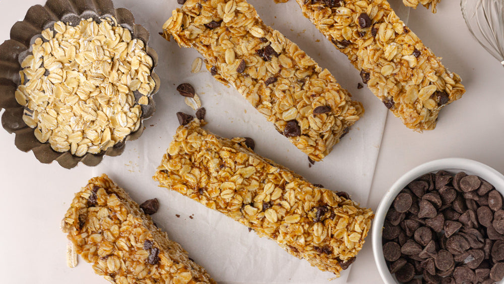 Healthier Treats: Sweet & Chewy No-Bake Granola Bars