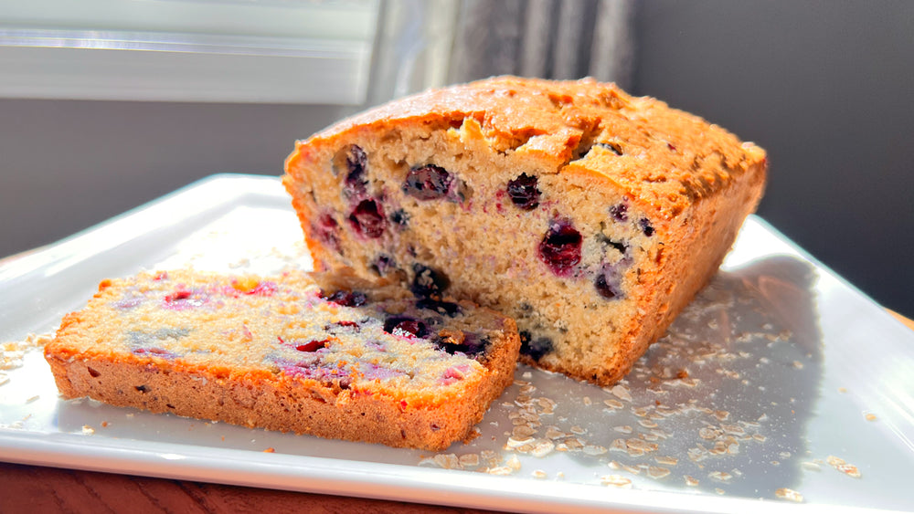 Friendly Side Dishes: Oatmeal Blueberry Bread