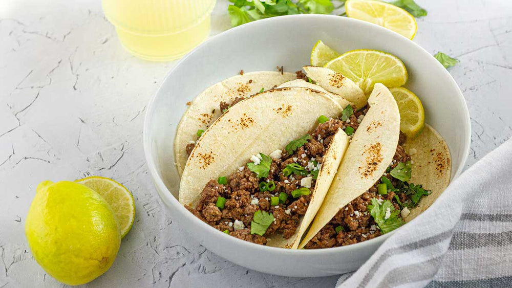 Turkey Tacos with Homemade Corn Tortillas