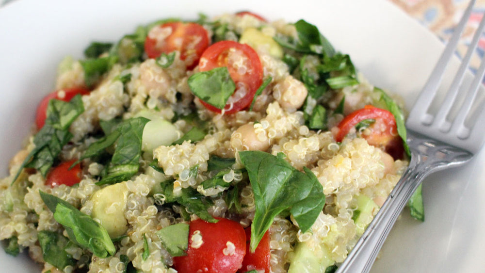 Low FODMAP Zesty Quinoa Salad