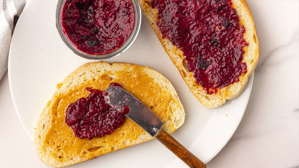 Quick Mixed Berry Chia Seed Jam
