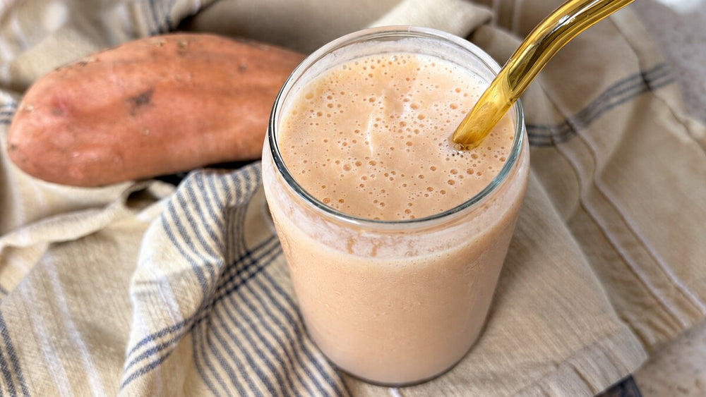 Creamy GERD-Friendly Sweet Potato Smoothie