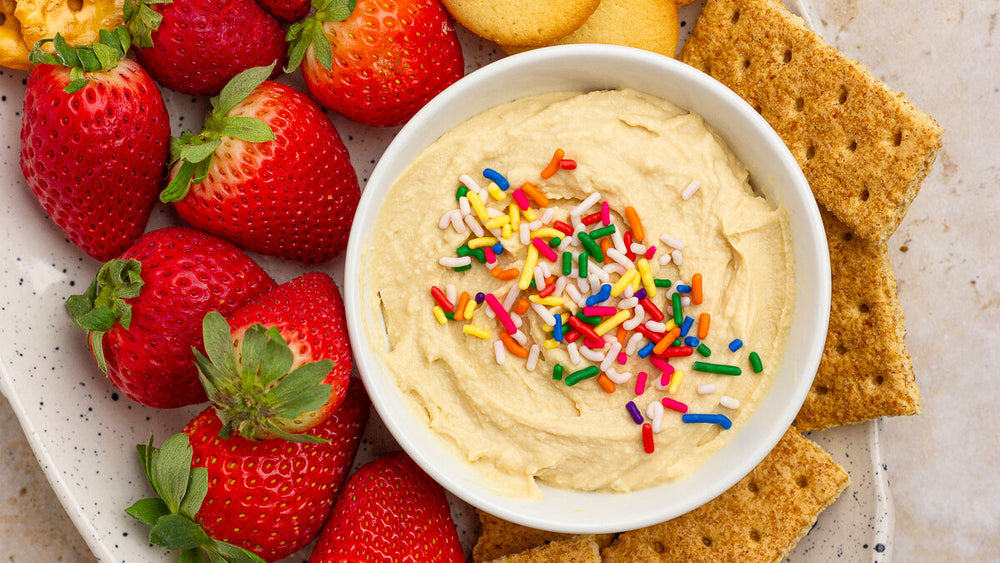 Cake Batter Dessert Hummus (Low FODMAP-Friendly)
