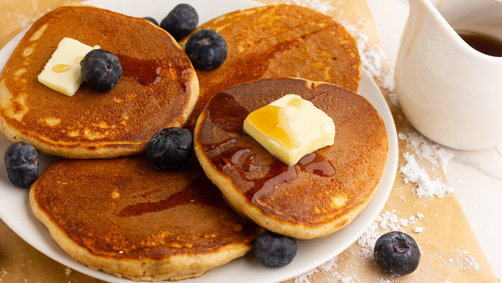 Low FODMAP Buckwheat Pancakes