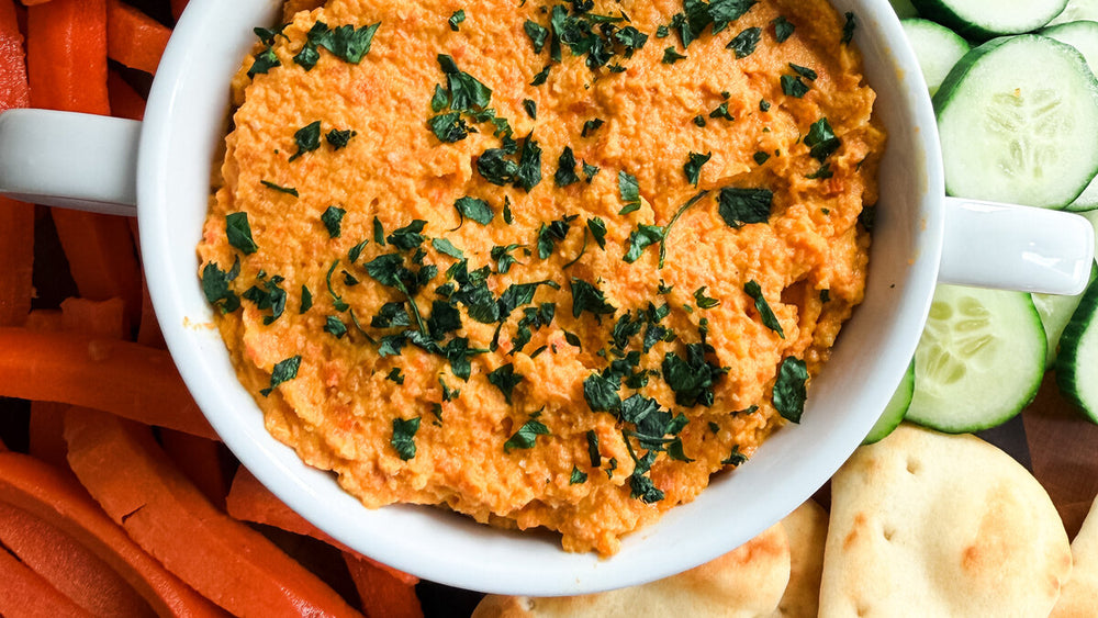 GERD-Friendly Carrot Hummus: A Creamy, Flavorful Twist on a Classic Dip