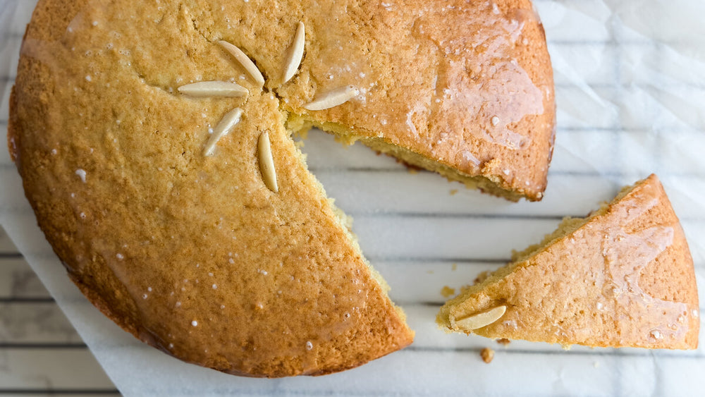 GERD-Friendly Vanilla Almond Tea Cake