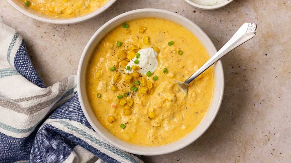 Light & Creamy GERD-Friendly Summer Corn Chowder