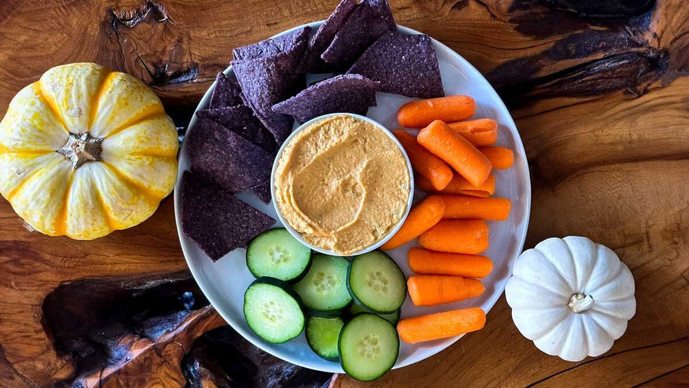 GERD-Friendly Pumpkin Sage Hummus