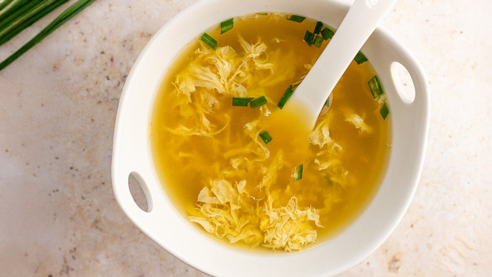 15 Minute Egg Drop Soup (Low FODMAP Friendly)