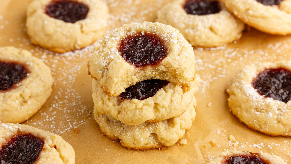 Low FODMAP Thumbprint Cookies