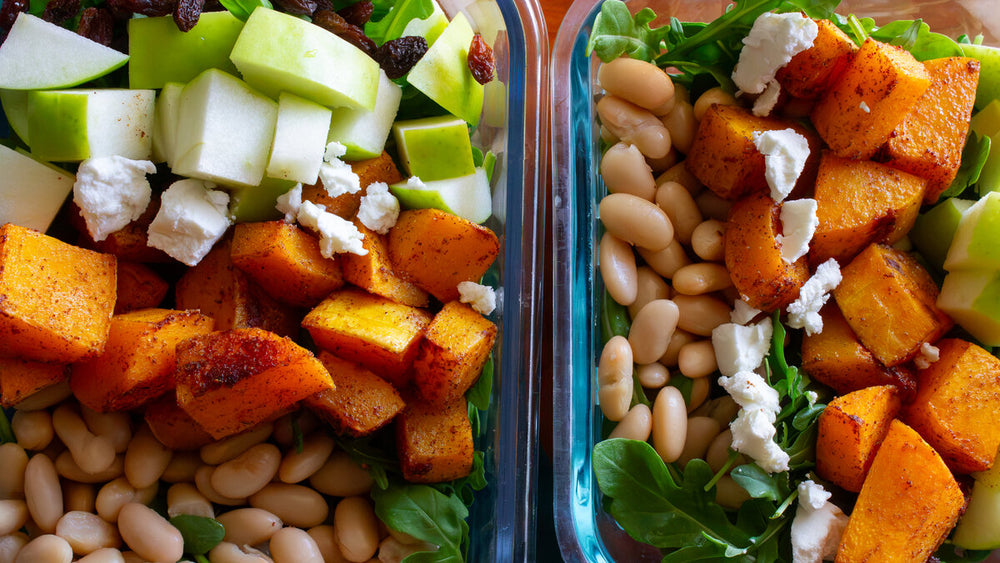 GERD-Friendly Butternut Squash Arugula Salad