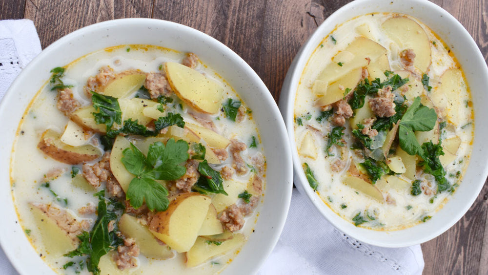Healthy Zuppa Toscana Recipe (Low FODMAP and GERD-Friendly Options)