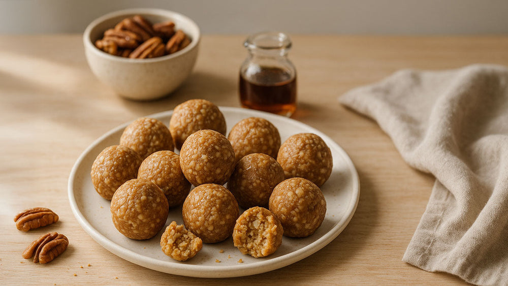 Maple Pecan Energy Bites