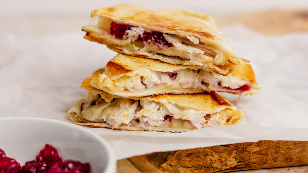 Low FODMAP Turkey Magic: Turkey Quesadilla