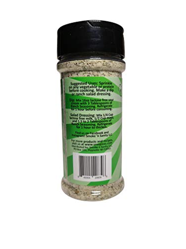 Smoke n Sanity Supper Club Ranch - Low FODMAP (4.5 oz Shaker)