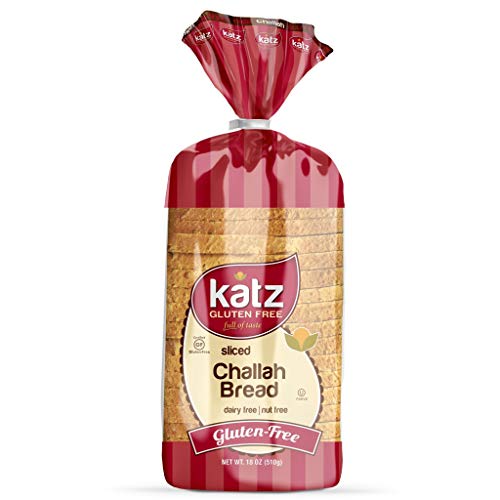Gluten Free Kosher Sliced Challah Bread (18oz 1 Sliced Loaf)