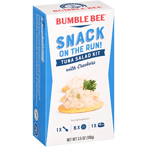 Snack on the Run Tuna Salad with Crackers (3.5oz., Pack of 12)