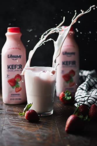 Lifeway Lowfat Milk Strawberry Kefir, 32 fl oz