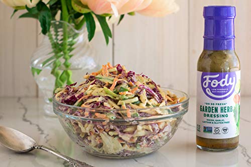 Low FODMAP Vegan Garden Herb Salad Dressing
