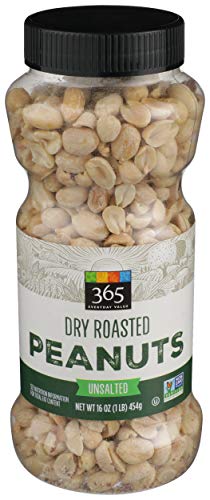 Peanuts, Dry Roasted & Unsalted (16oz. Jar)