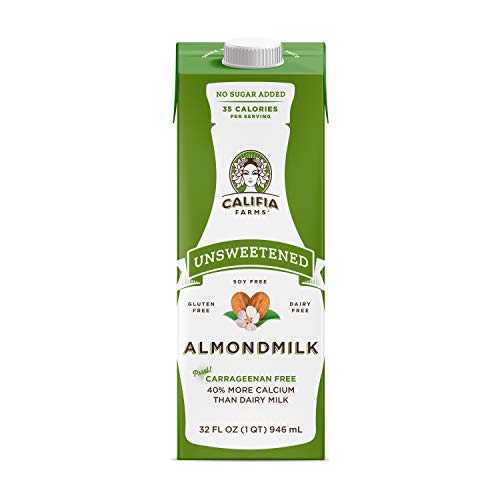 Unsweetened Almond Milk (32 Oz, Pack of 6)