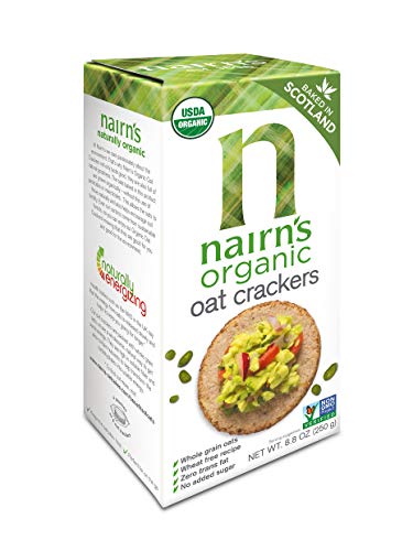 Organic Whole Grain Oat Crackers, 8.8 Ounce