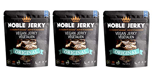 NOBLE Vegan Jerky (2.47oz, 3 Pack)