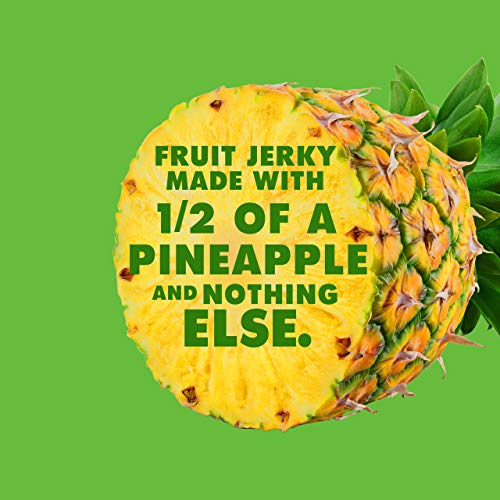 Organic Pineapple Fruit Jerky (12 Strips)