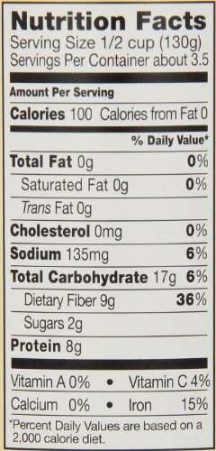 Low Sodium Organic Canned Lentils (15 oz)