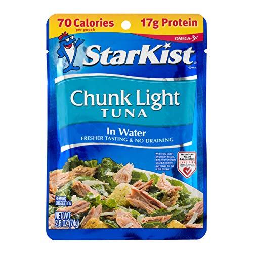 Chunk Light Tuna in Water (2.6 oz. Pouch, Pack of 24)