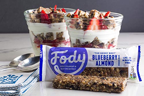 Blueberry Almond Low FODMAP Protein Bars (12 ct)