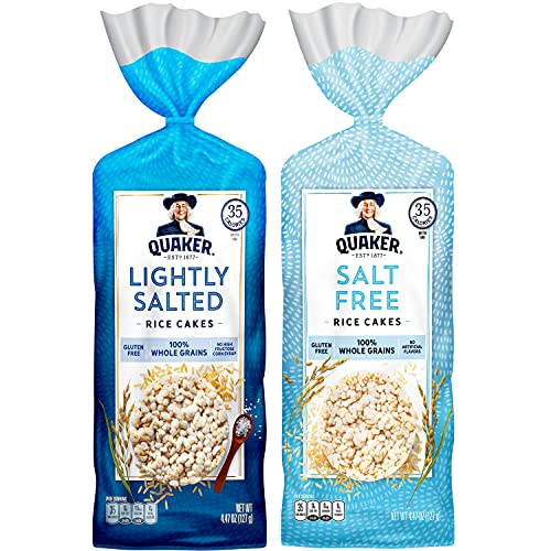 Rice Cakes, Lightly Salted + Salt Free Variety Pack (6 Count)