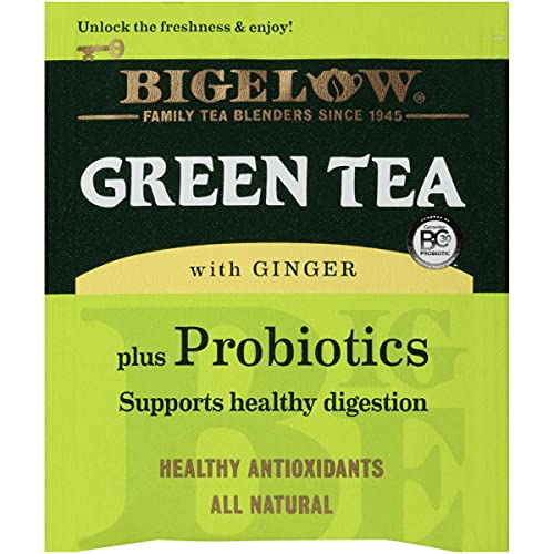 Green Tea with Ginger and Probiotics (18 ct; Pack of 6)