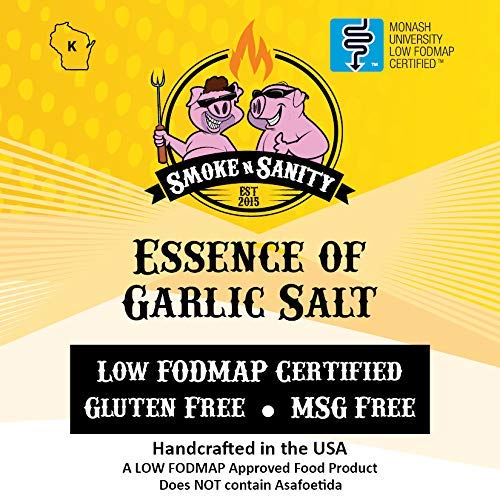 Low FODMAP Essence of Garlic Salt (4oz Shaker)