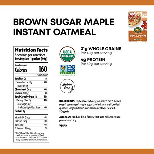 Instant Pot Maple Brown Sugar Oatmeal - Project Meal Plan