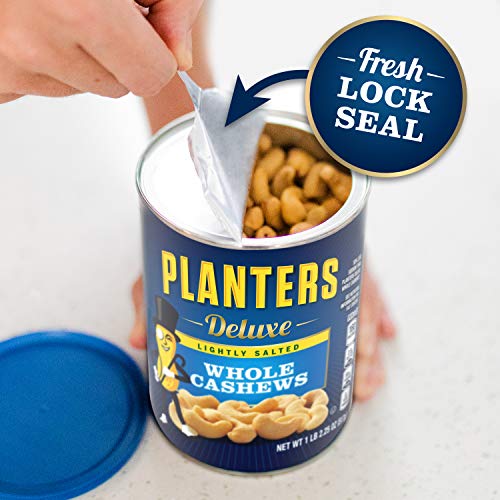 Lightly Salted Whole Cashews (18.25oz. Resealable Canister)