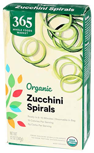 Frozen Organic Vegetables, Zucchini Spirals (12oz.)