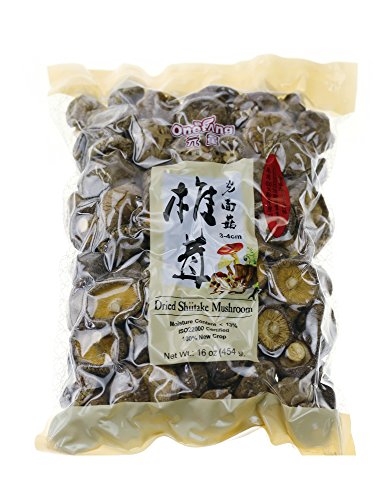 Dried Shiitake Mushrooms (16 oz)
