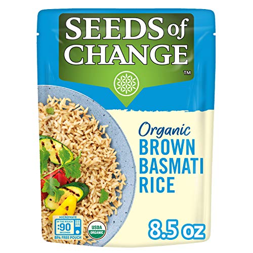 Organic Brown Basmati Rice, 8.5 Ounce (Pack of 6)