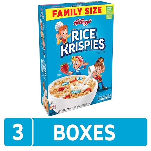 Rice Krispies Cereal (3 Boxes)