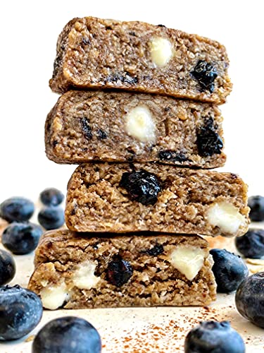 Low-FODMAP Blueberry Muffin Snack Bars (8 Pack)