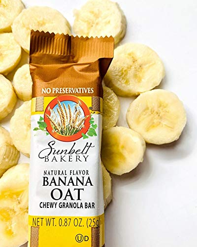 Banana Oat Chewy Granola Bars (5 Boxes; 50 Bars)