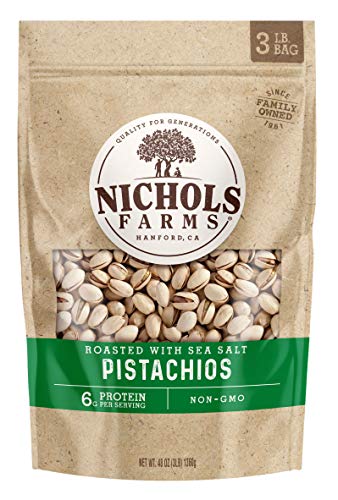 In-Shell Pistachios - Roasted & Sea Salted (3lb Bag)