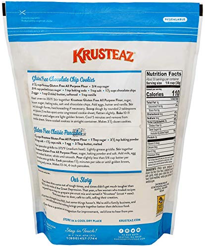 Krusteaz gluten 2025 free flour